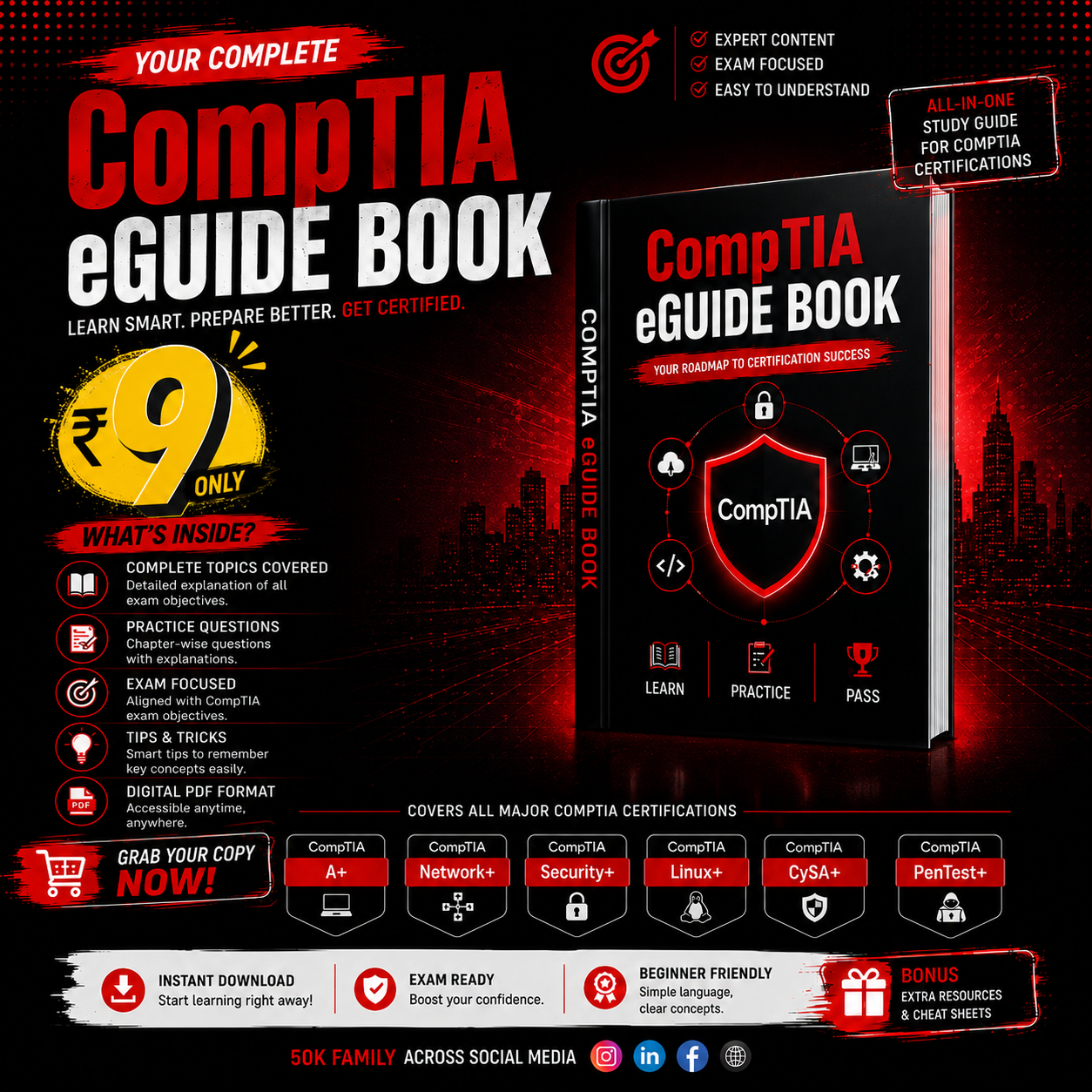 CompTIA Security+ Guide Book